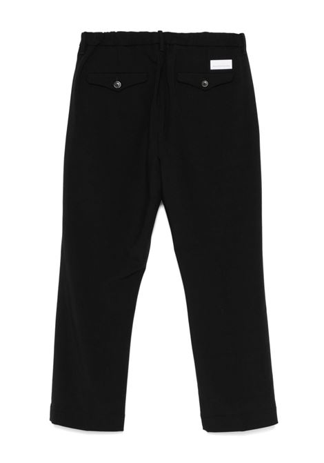 Pantalone Magda nero stretch NINE IN THE MORNING | MAGDA BOOTCUT CROP-MG39-R35NERO